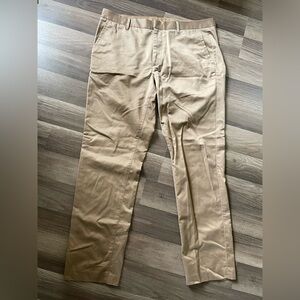 Bonobos Weekend Warrior Thursday Chino Khaki Pants Athletic Fit size 34x30